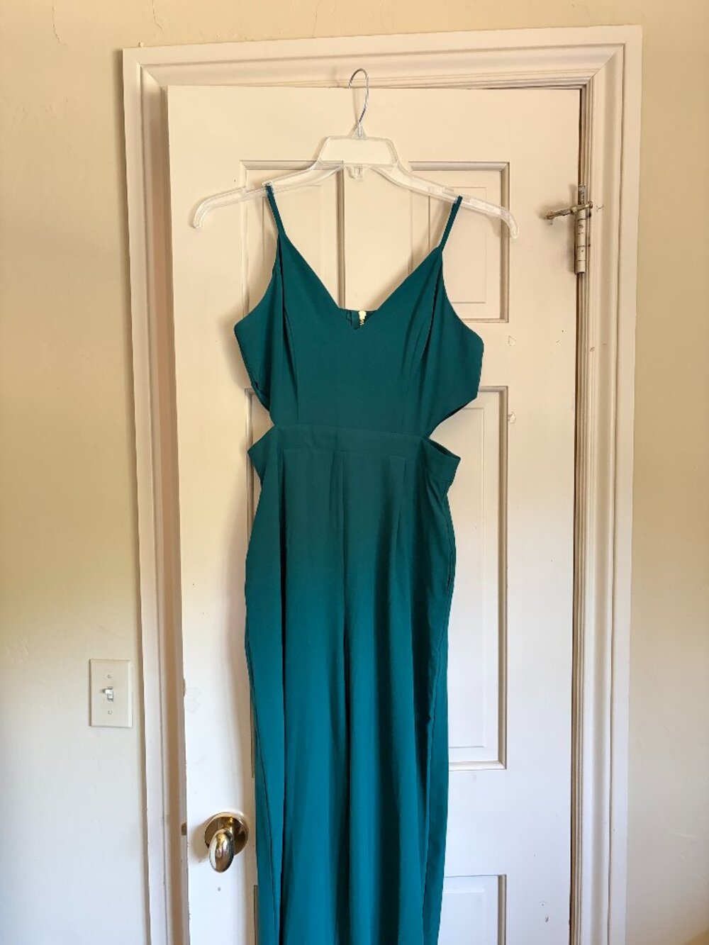 Forest Green Full Length Jumpsuit